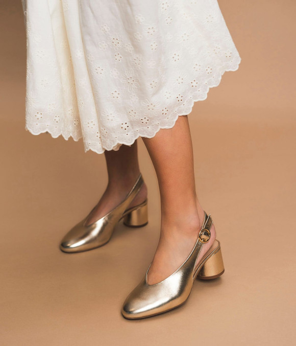 Escarpin Slingback Darcy Platine
