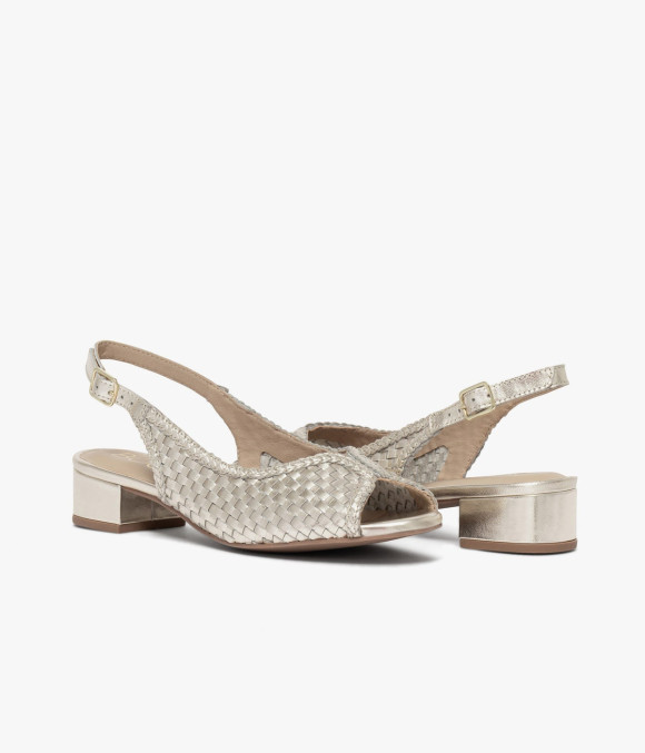 Ballerine Serafine Platine