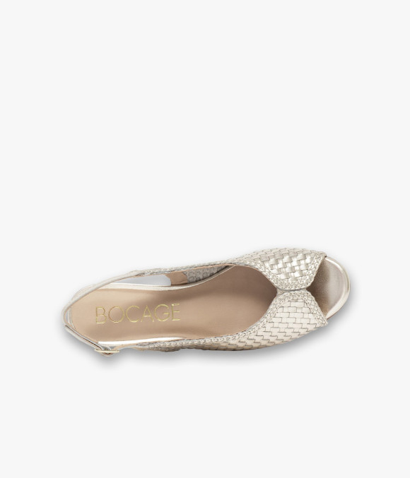 Ballerine Serafine Platine