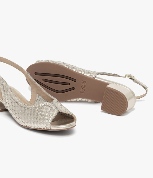 Ballerine Serafine Platine