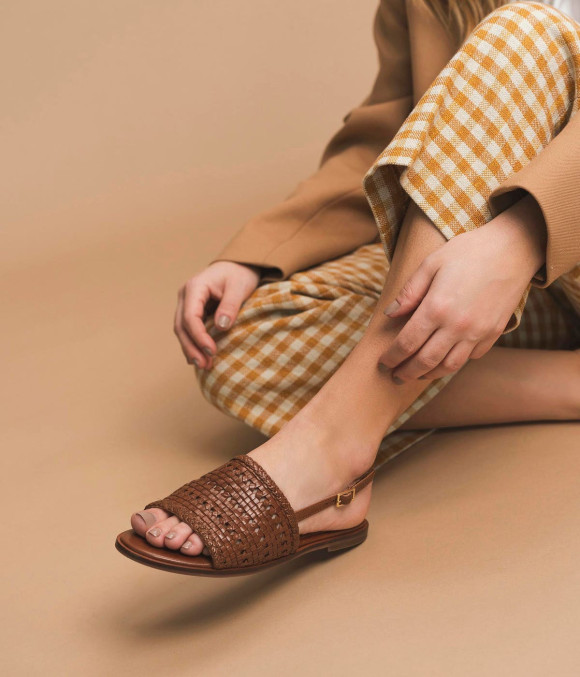 Sandale Gladys Cognac