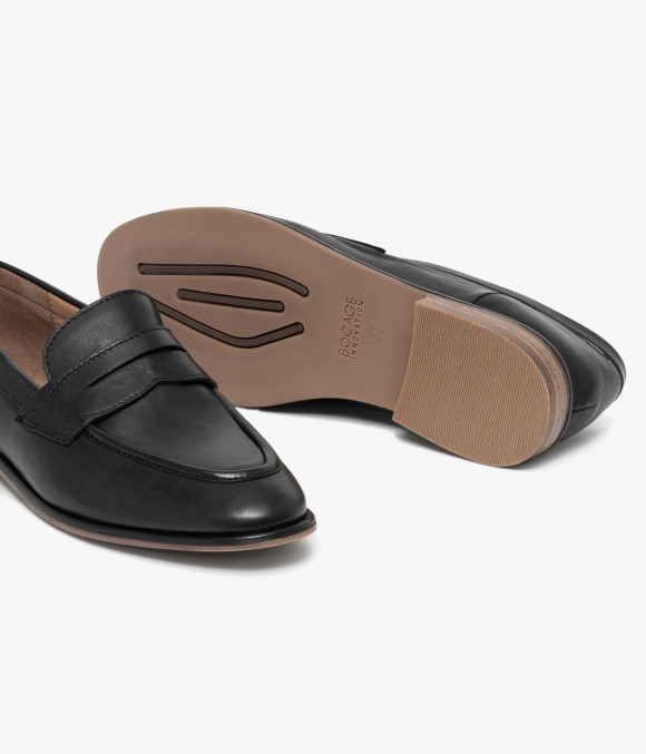 Mocassin Amber Noir