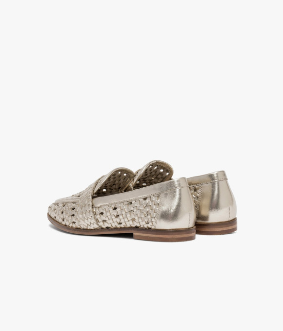 Mocassin Aude Platine