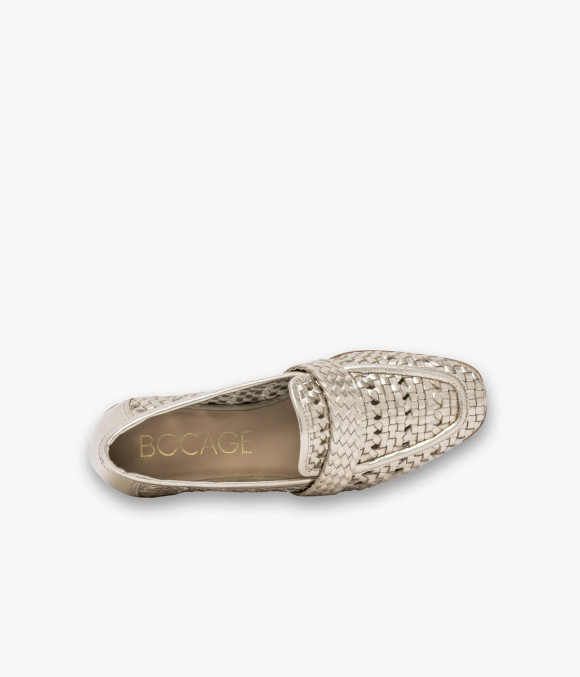 Mocassin Aude Platine