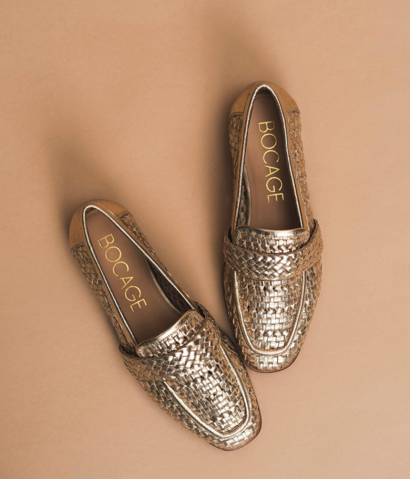 Mocassin Aude Platine