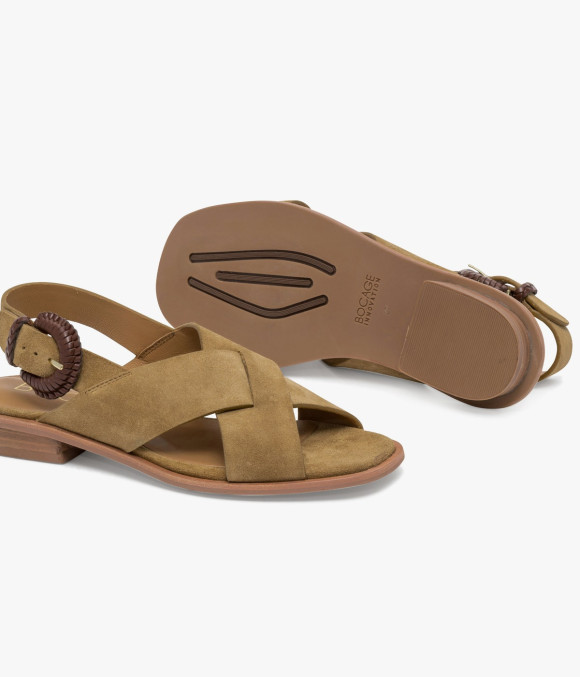 Sandale Gillie Camel