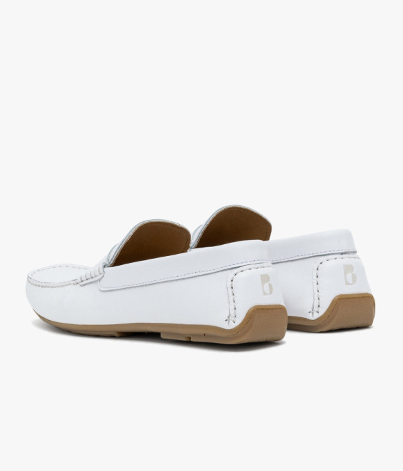 Mocassin Aristide Blanc