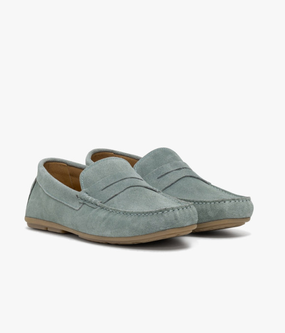 Mocassin Aristide Bleu