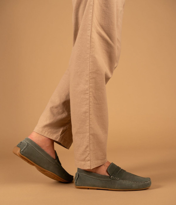 Mocassin Aristide Bleu