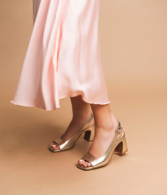 Sandale Poème Platine