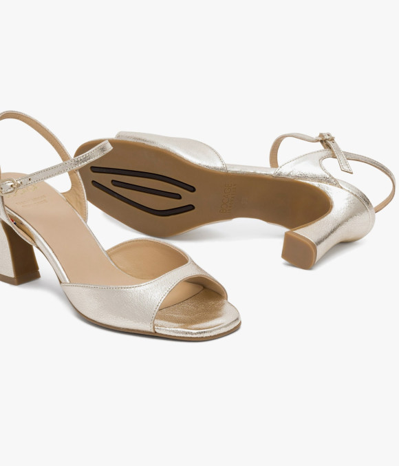 Sandale Piettra Platine