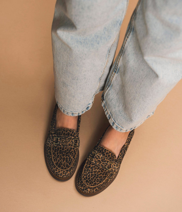 Mocassin Alanna Léopard