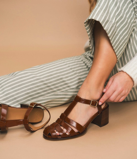 Sandale Dali Cognac