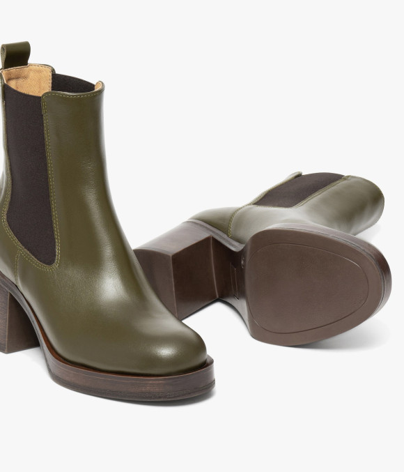 Chelsea Boots Eléa Vert