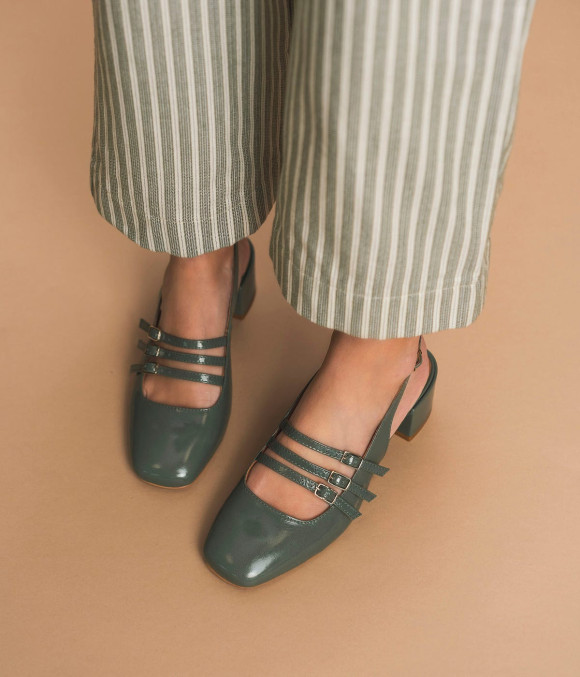 Babies Slingback Demi Vert