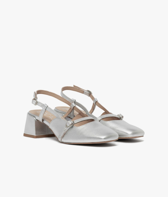 Escarpin Dovil Argent