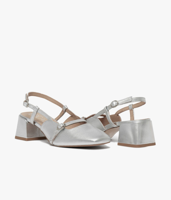 Escarpin Dovil Argent