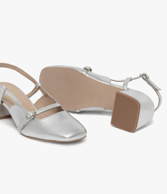 Escarpin Dovil Argent