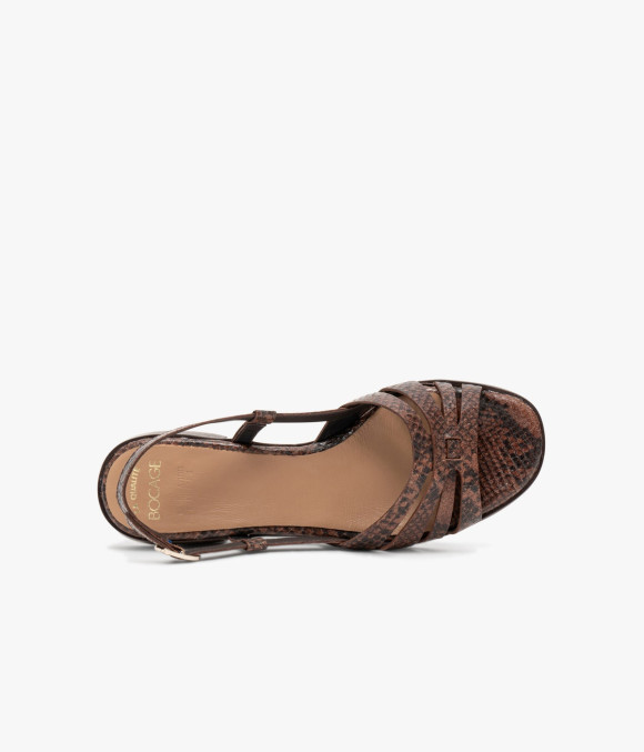 Sandale Giliane Chocolat