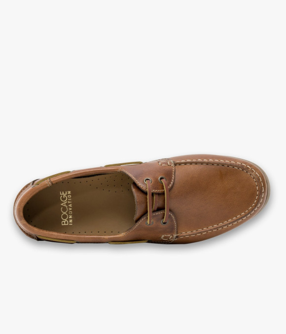 Chaussure Bateau Dustin Cognac