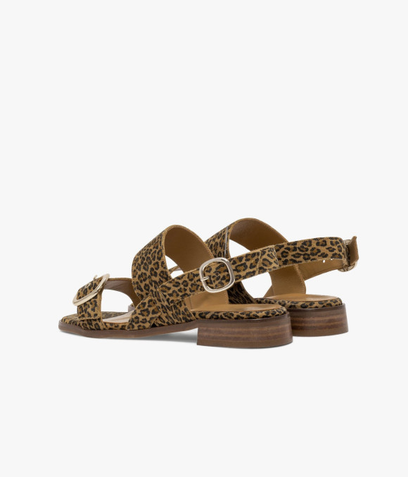Sandale Justina Leopard
