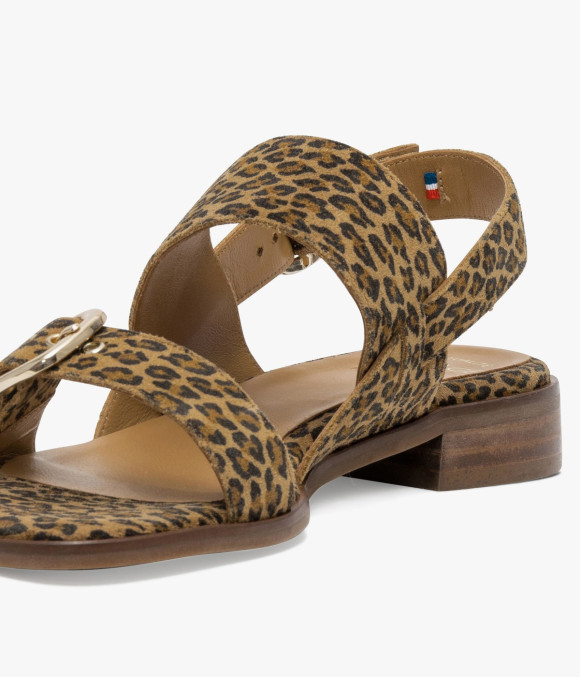 Sandale Justina Leopard