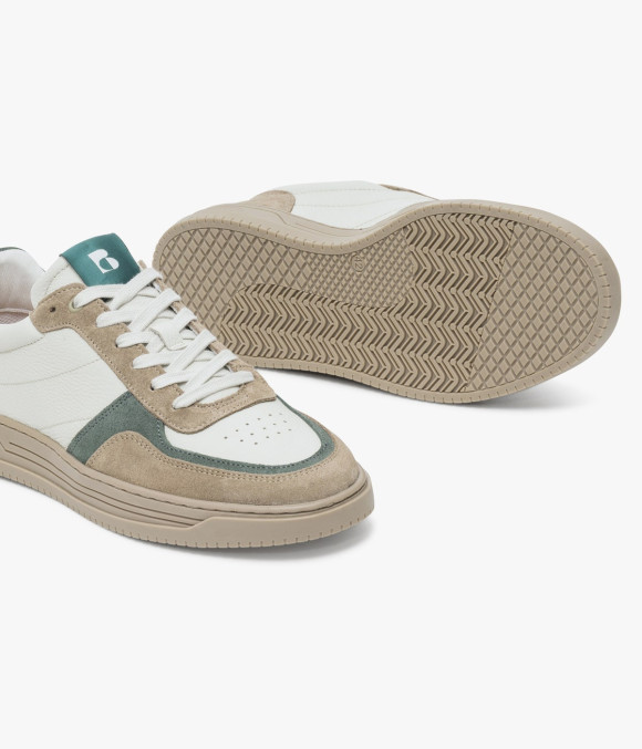 Basket Mael Blanc Casse