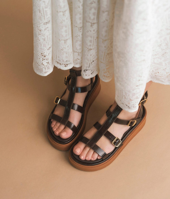 Sandale Gala Chocolat