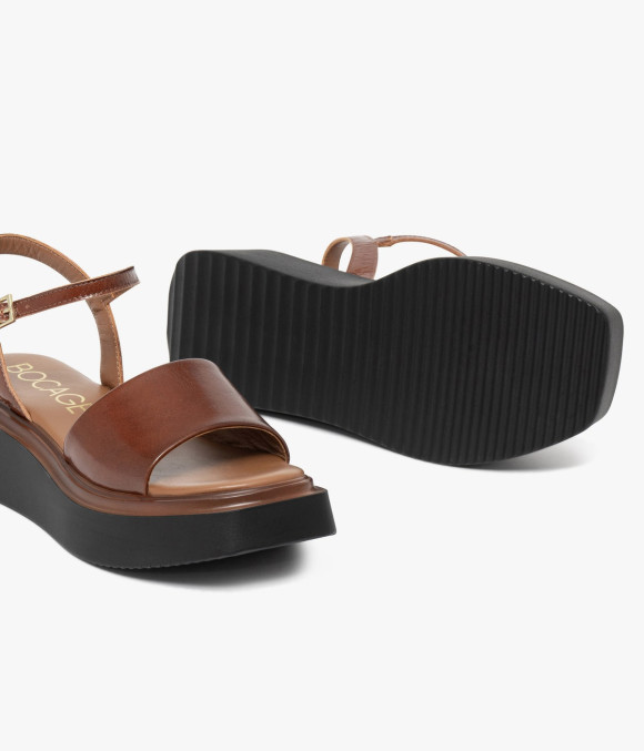 Sandale Gracie Cognac