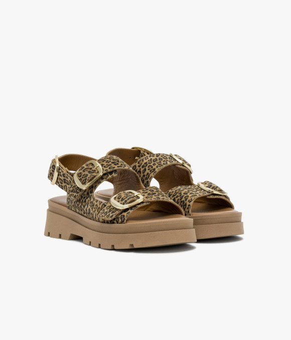 Sandale Julieta Leopard
