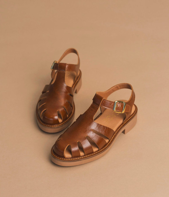 Sandale Gordie Cognac