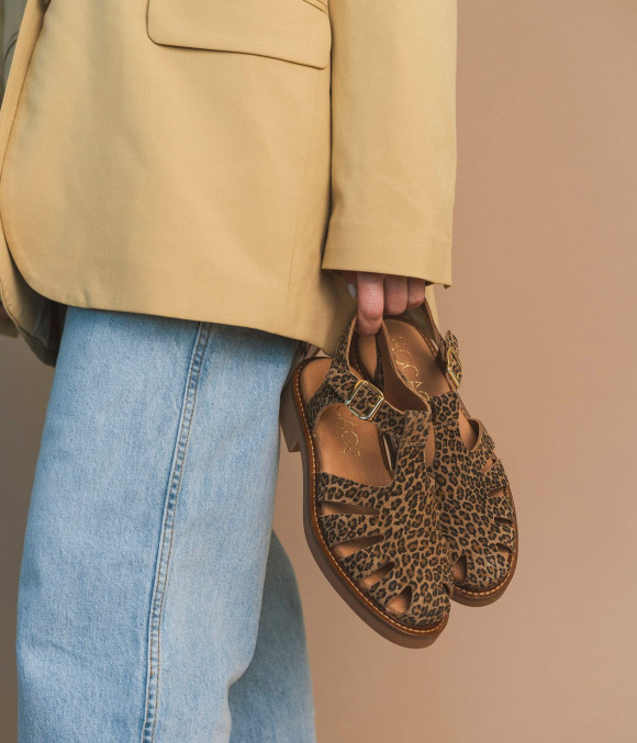 Sandale Gordie Leopard