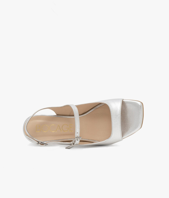 Sandale Helix Argent