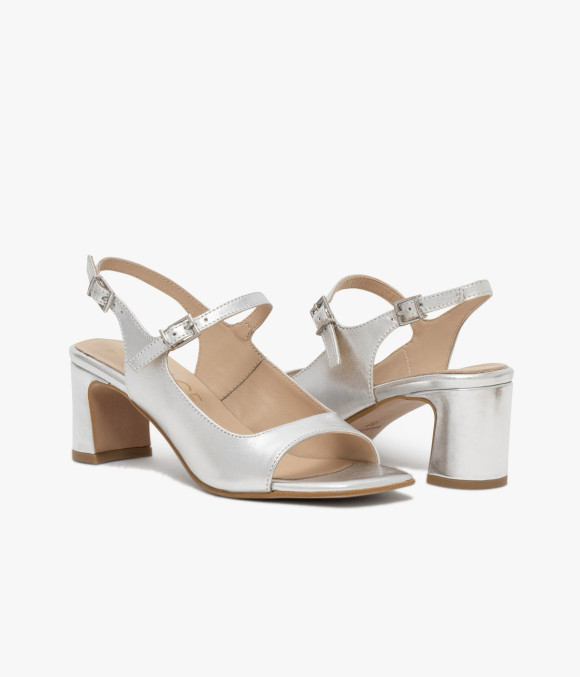 Sandale Helix Argent