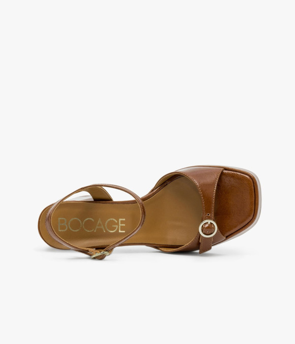 Sandale Polla Cognac