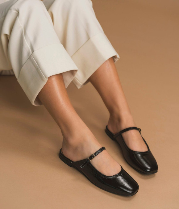 Mule Sandie Noir