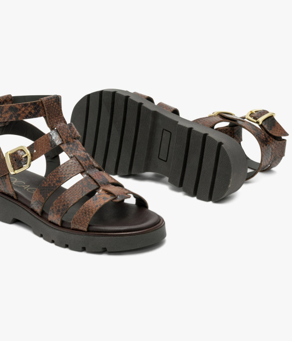 Sandale Géniale Chocolat