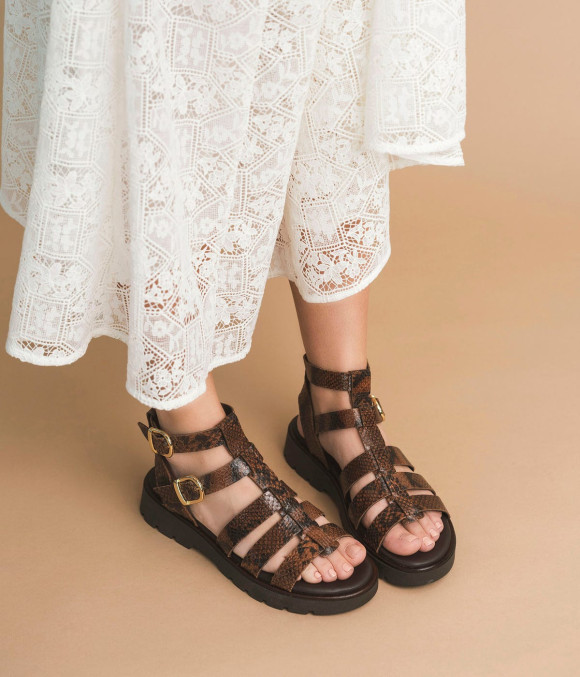 Sandale Géniale Chocolat