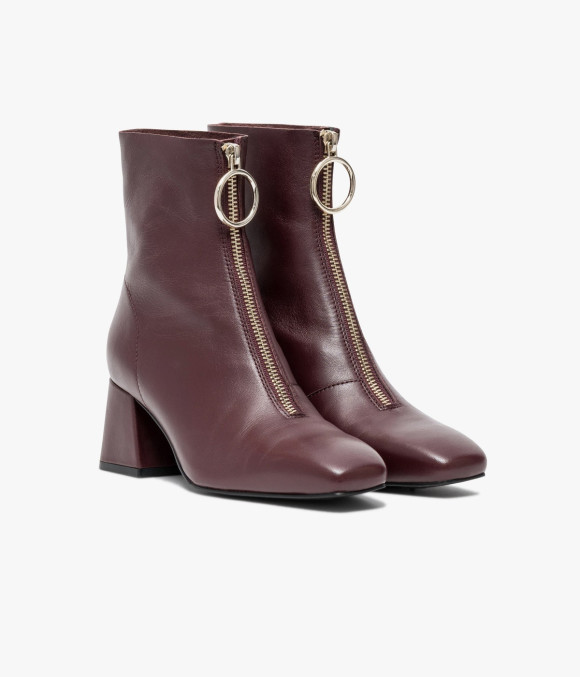 Boots Maribel Lie-de-vin