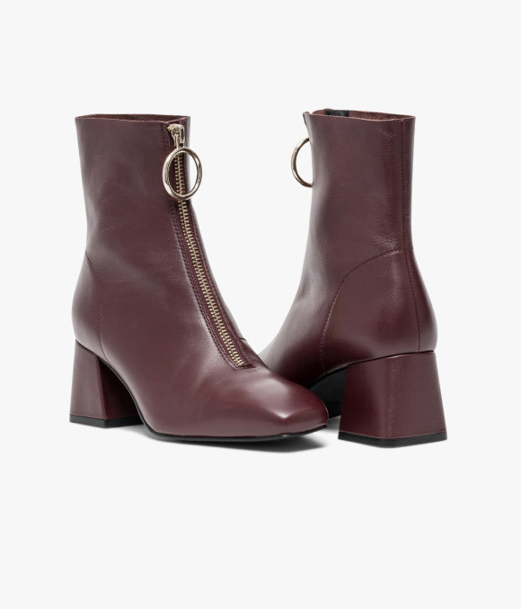 Boots Maribel Lie-de-vin