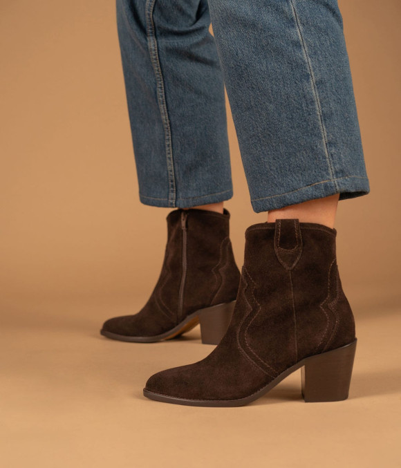 Boots Maëlle Chocolat