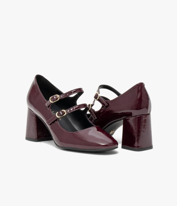 Escarpin Iza Lie De Vin