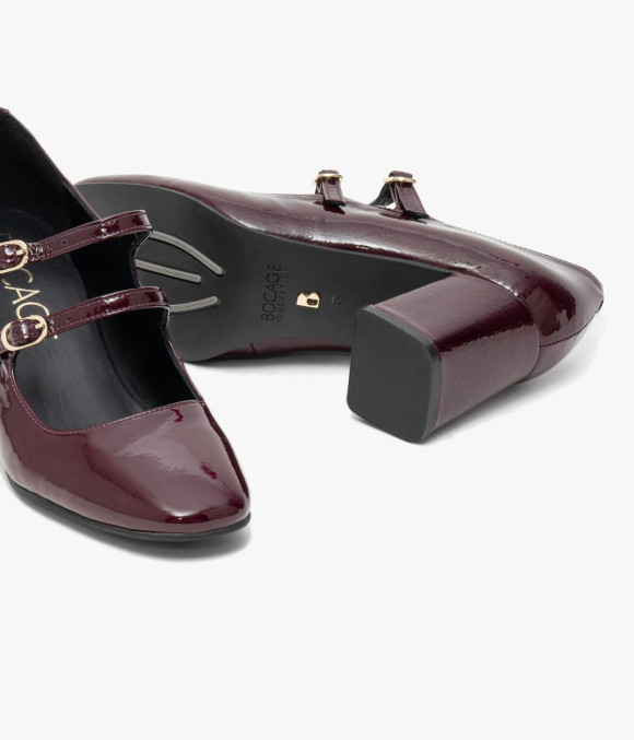 Escarpin Iza Lie De Vin