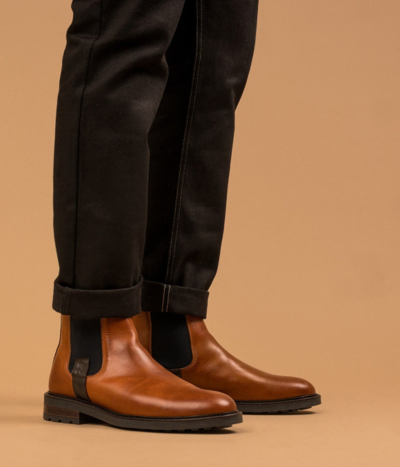 Chelsea Boots Eugène Cognac