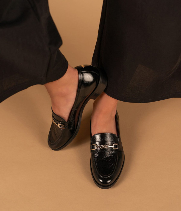 Mocassin Angélique Noir