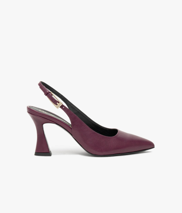 Escarpin Slingback Eve Lie-de-vin