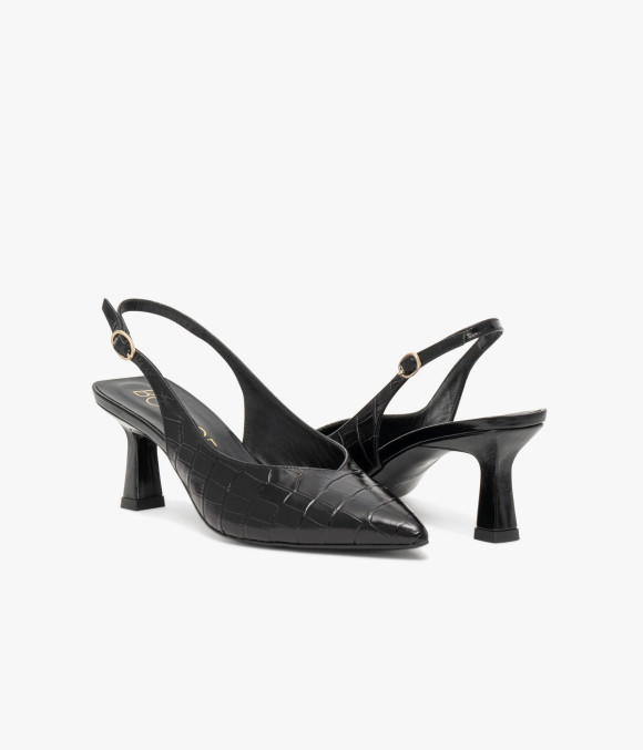 Escarpin Slingback Dolly Noir
