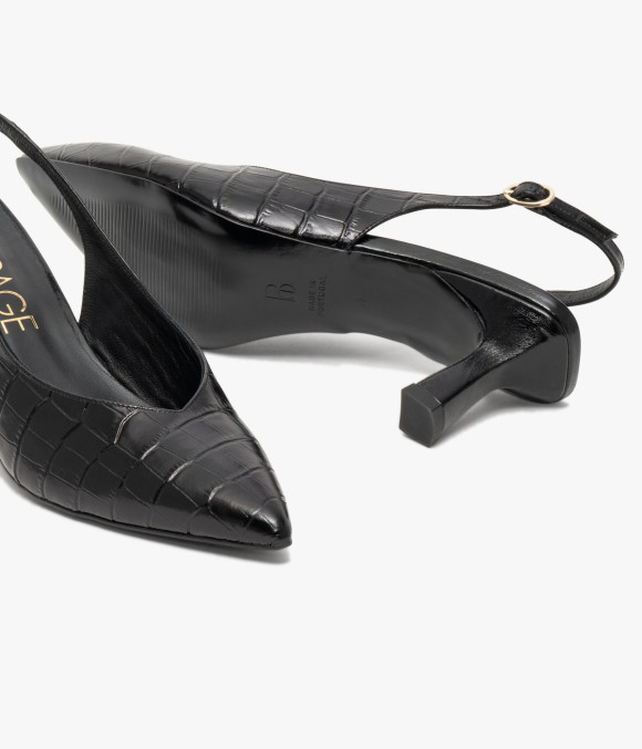 Escarpin Slingback Dolly Noir