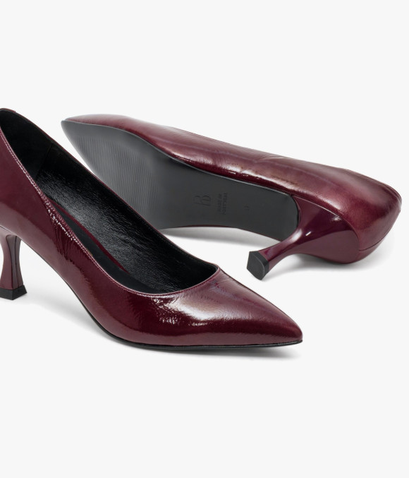 Escarpin Claudia Lie-de-vin