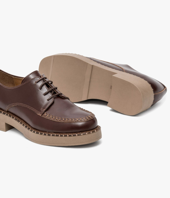 Derby Charlène Acajou